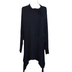 LOGO Lori Goldstein Long Sleeve Cowl Neck Tunic Plus Size 2X